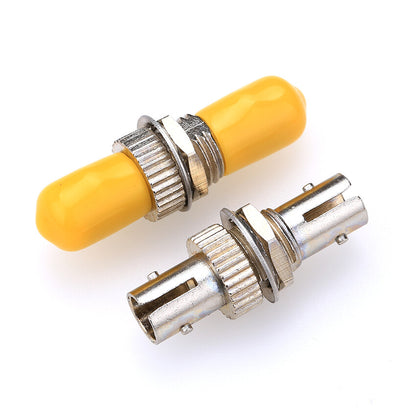 10pcs ST Fiber Optic Adapter Coupler Flange ST-ST Singlemode Fiber Connector