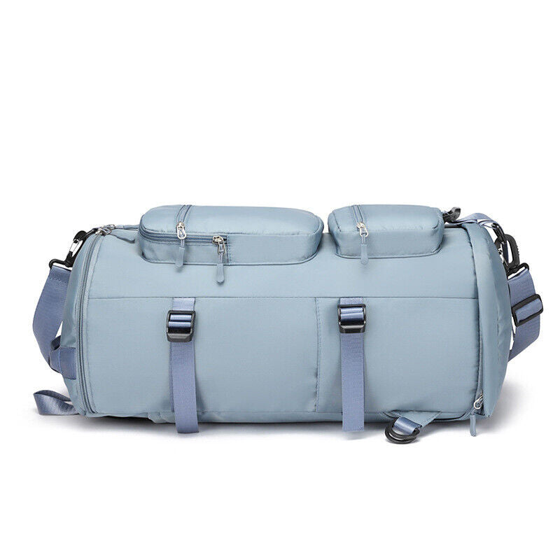 Waterproof Sports Backpack Women Unisex Outdoor Shoulder Bag Dry Wet Separation