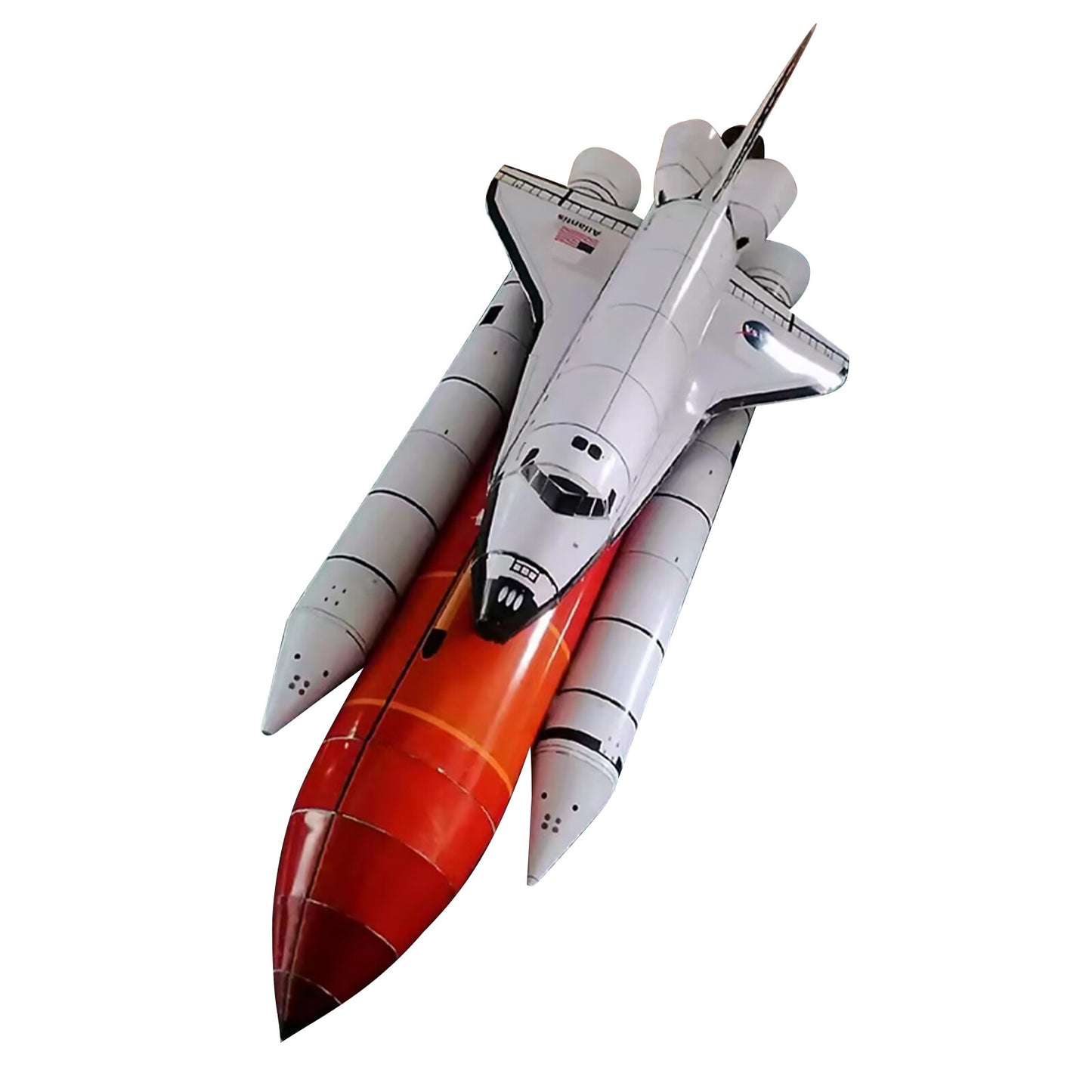 Paper Model 1: 150 Space Shuttle Atlantis Handmade Space Rocket DIY Craft Gift