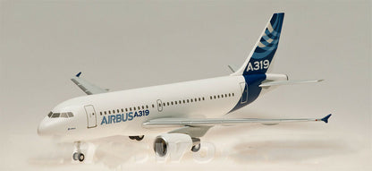 1:200 Hogan AIRBUS A319 Passenger Airplane ABS Plastic Aircraft Plane Model