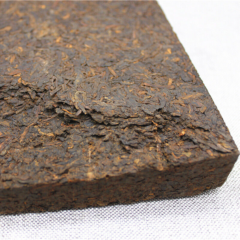 250g Yunnan Pu'er Tea Camphor Palace Tea Brick Ripe Tea Menghai Palace Brick