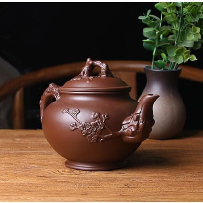 260ML Yixing Zisha Pot Large Capacity Teapot Handmade Tea Pot Single Pot Ceramic