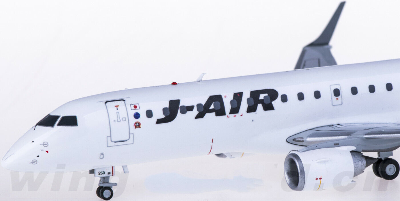 1:200 JC Wings J-Air Japan Airline Embraer ERJ-190 Passenger Plane Diecast Model