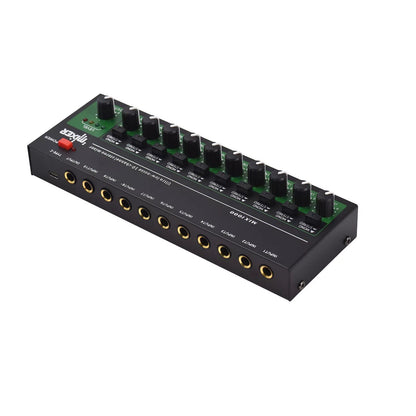 1 PC 10 Channel Stereo Mono Audio Mixer 6.35mm Input Output TRS/TS Jacks
