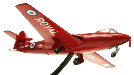 Av72 Hawker Sea Hawk WM934 Red Devils Display Team 1/72 diecast model aircraft