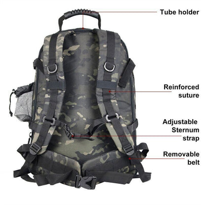 60L Rucksack 3P Outdoor Travel Hiking Rucksacks Camping Climbing Bags