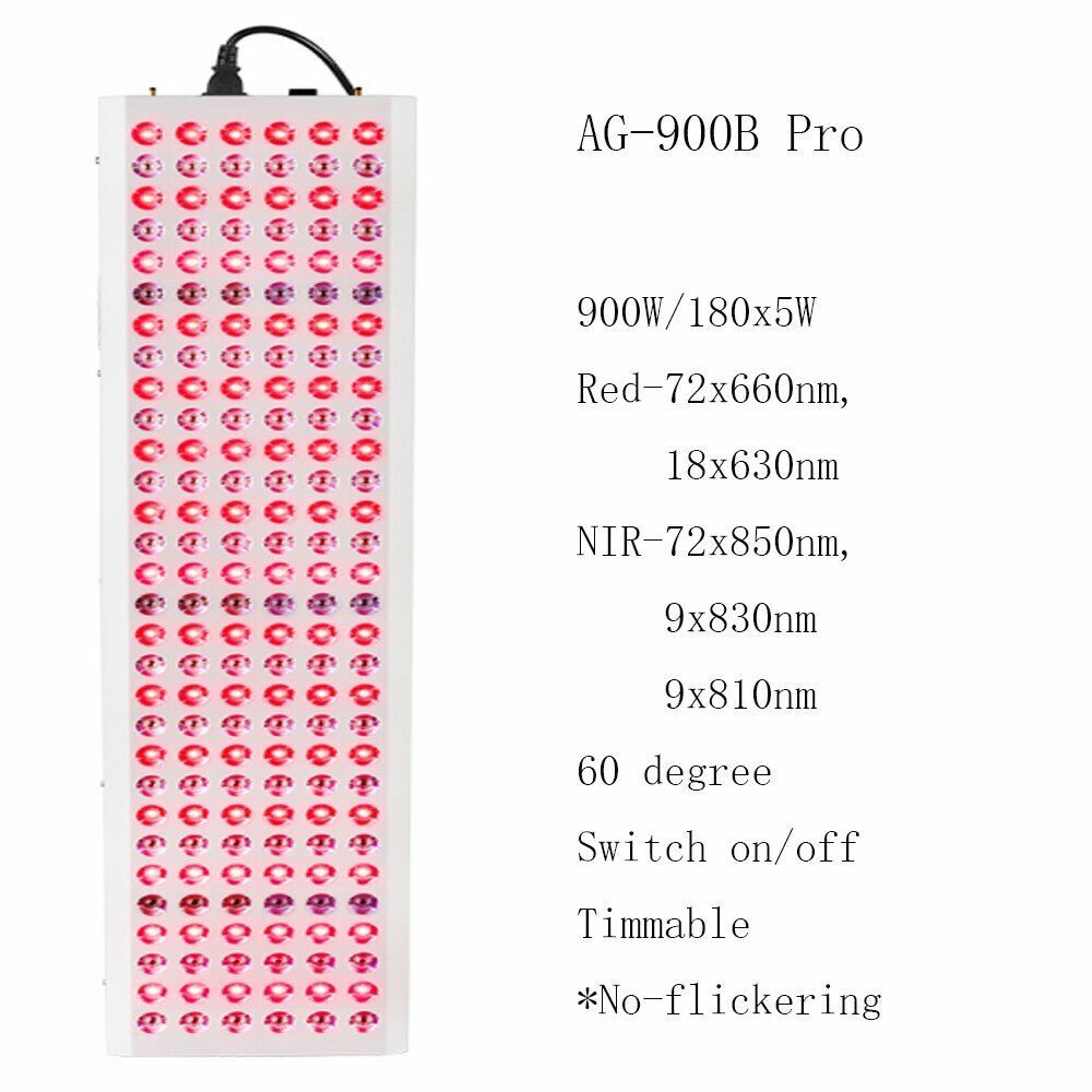 Infrared Red Light Therapy LED Light 300W 500W 1000W 630nm 660nm 810nm 830nm 850