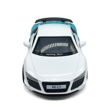 1/36 Scale Audi R8 GT Model Car Metal Diecast Toy Cars Boys Toys for Kids Gifts