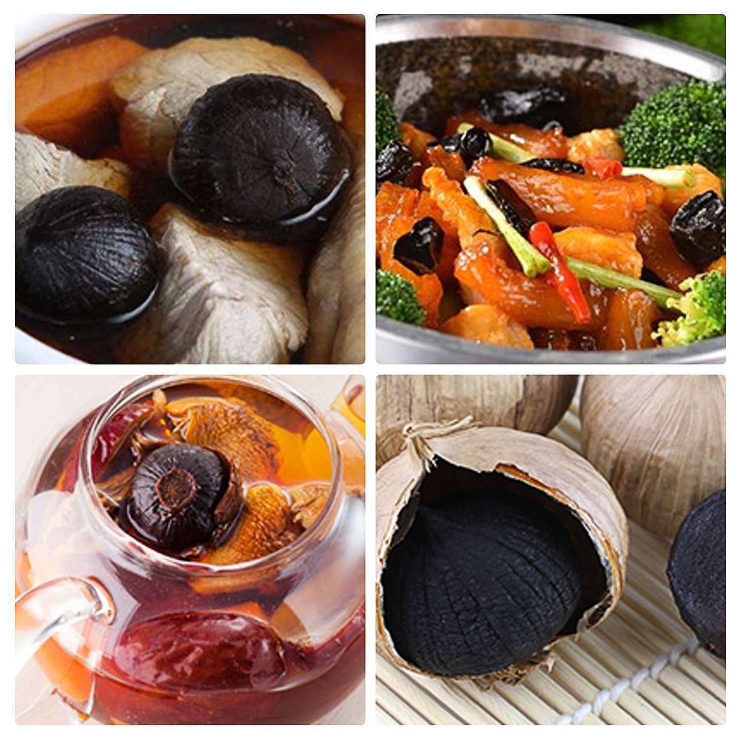 HelloYoung Black Garlic 100g 90-Day Ferment Blood Sugar Balance Food 500g