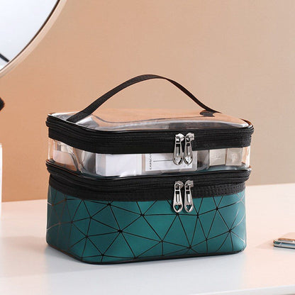 Multifunction Transparent Cosmetic Bag Make Up Case Travel Makeup Toiletry Bags