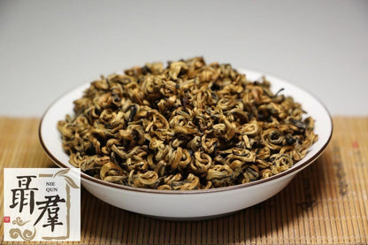 Chinese black tea Dian Hong Jin Luo Golden snail 100g