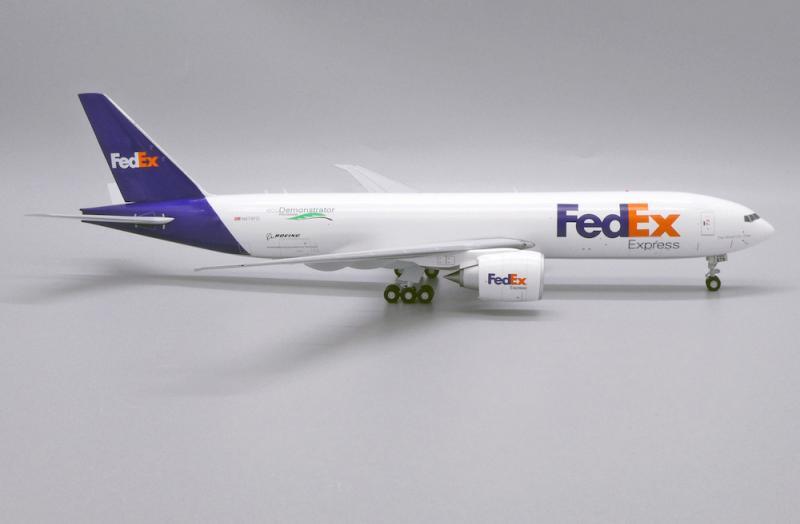 1:200 JC Wings FedEX BOEING B777F Passenger Airplane Diecast Aircraft Model