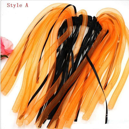 Women Hair Accessories Extension Light Up Braids Crown Bands Pipe Party Costumes