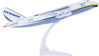 1:200 35CM Antonov AN-124 Ruslan Airfreighter ABS Plastic Transport Plane Model