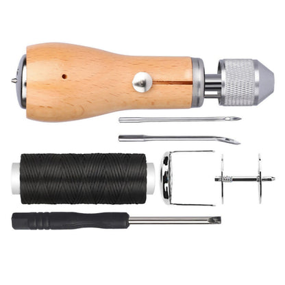 New Sewing Awl Tools Kit Leather Sail & Canvas Repair DIY Handmade Accessories A