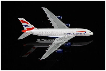 1:400 GeminiJets BRITISH AIRWAYS AIRBUS A380 Passenger Airplane Diecast Model