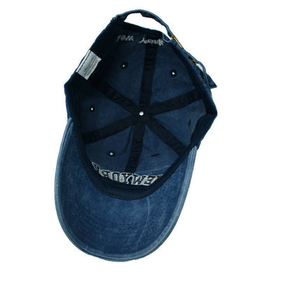 Mens Womens Washed Cotton Vintage NY Est.1625 Baseball Dad Cap Adjustable Hat