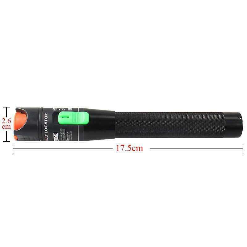 Visual Fault Locator Tester 30mW 30KM Detector with FC Male to LC Female Adapter