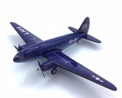 1:200 AeroClassics U.S. NAVY Curtiss C-46 Airplane Diecast Aircraft Plane Model