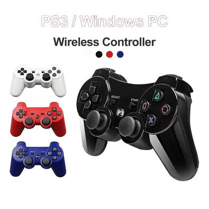 Bluetooth-Compatible Wireless Controller For PS3 Joystick Gamepad USB PC Game