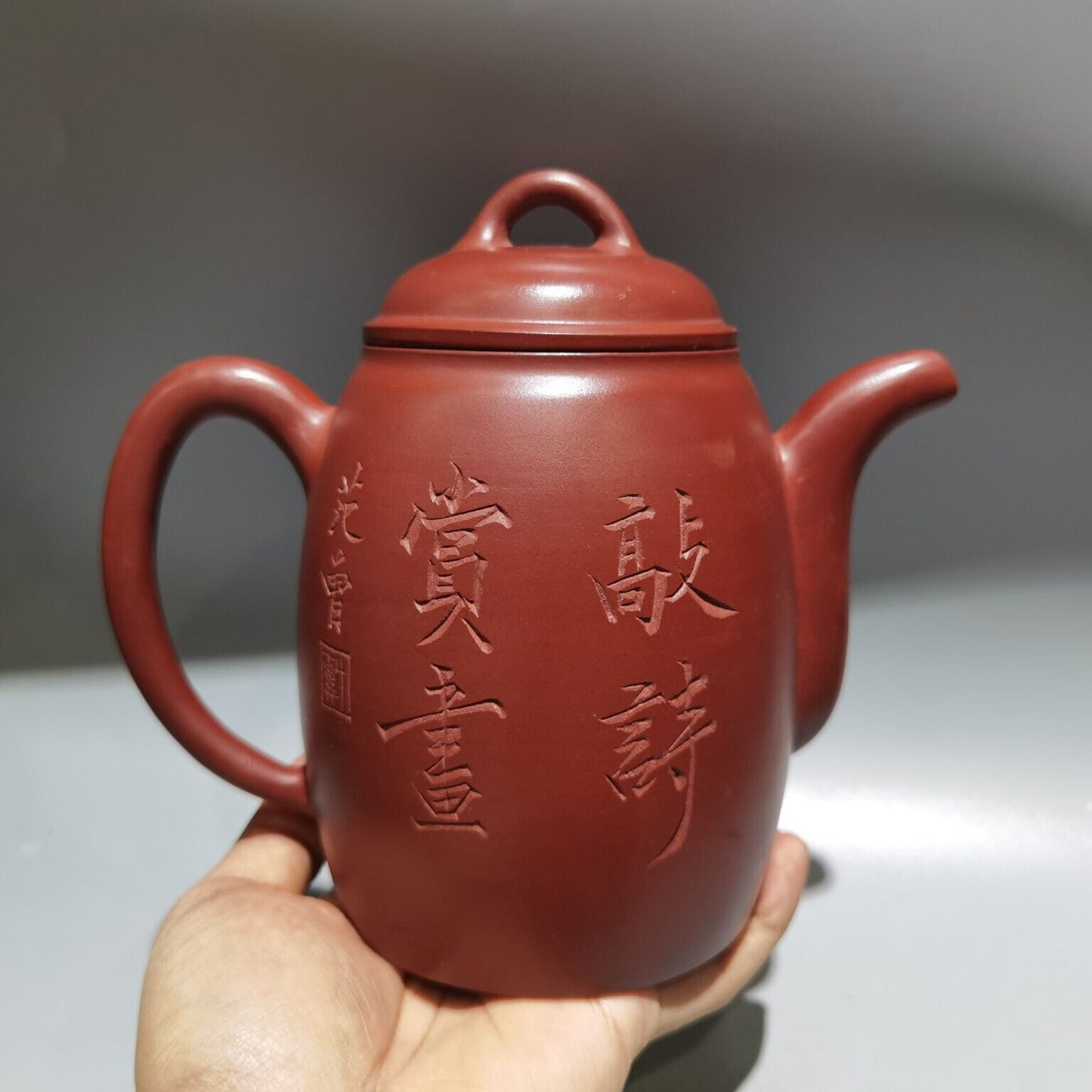 Chinese Yixing Purple Clay Teapot Zisha Ceramic Figure Story Teaware Collection