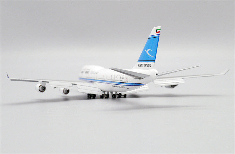 JC Wings Kuwait Airways for Boeing 747-400 9K-ADE Flaps Down 1/400 Plane Model