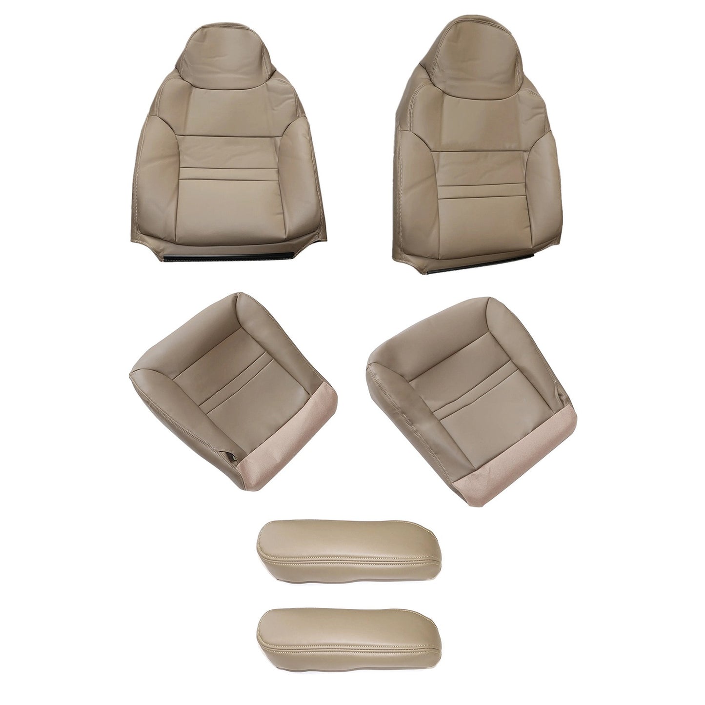 Front Bottom & Top Seat Cover Set For Ford Excursion Limited 2000-2001 Repair