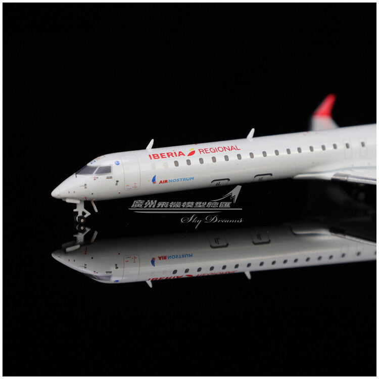 1:400 GeminiJets IBERIA Bombardier CRJ1000 Airplane Diecast Aircraft Plane Model