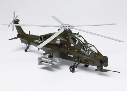 1:38 39CM China Air Force Z-10 Armed Helicopter Airplane Diecast Aircraft Model