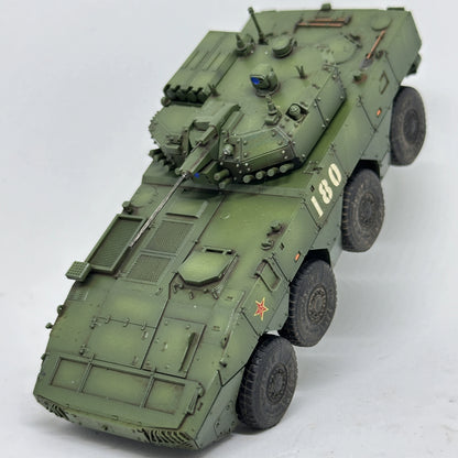 1/72 YIHE 19 Wheeled Infantry Fighting Vehicle Tank Pure Green Finished Model