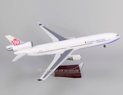 47CM 1:130 CHINA AIRLINES McDonnell Douglas MD-11 Plane Landing Gear Resin Model