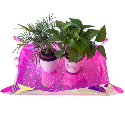 Planting Mat PVC Holographic Gardening Potting Pad Foldable Garden Tools 68x50cm