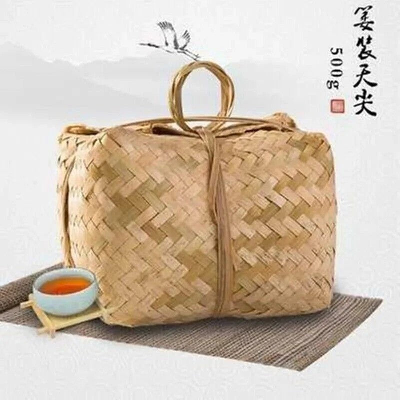500g China Hunan Anhua Black Tea 2015yr Handmade Brick Tea Fu Cha loose leaf tea