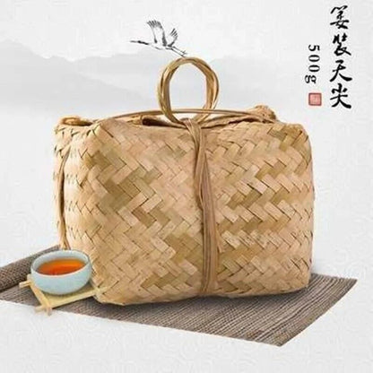 500g China Hunan Anhua Black Tea 2015yr Handmade Brick Tea Fu Cha loose leaf tea