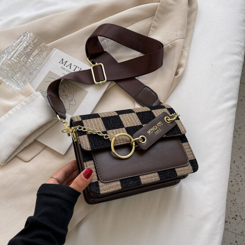 Mini Fabric Flap Crossbody Sling Bags Women Handbag Shoulder Bag Handbags