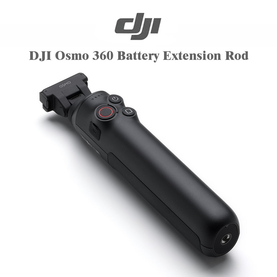 DJI Osmo 360 Battery Extension Rod–4.5H 8K/30fps, 90cm Telescopic, 0°/68° Angles