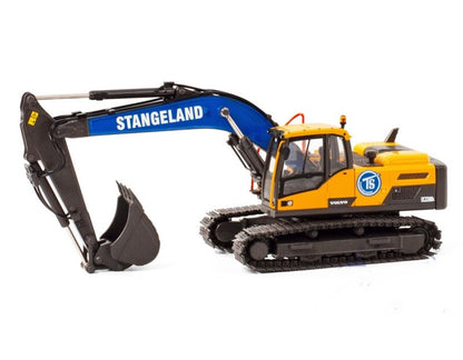 1:50 WSI EC220D Crawler Excavator STANGELAND Construction Machine Diecast Model
