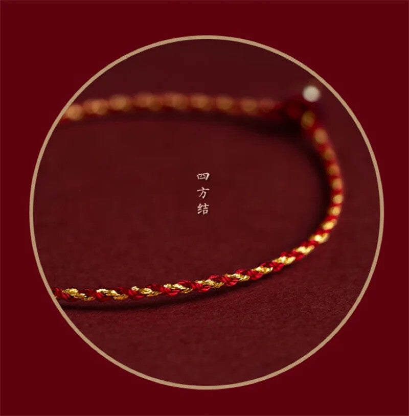 Handmade Red String Luck Bracelet Anklet Good Luck Braceles Bangles