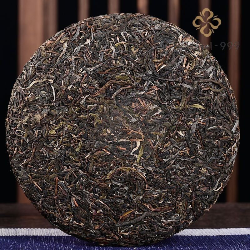 357g Raw Puer Tea Cake Jingmai Mountain 10 Years Aged Old Tree Compressed Tea