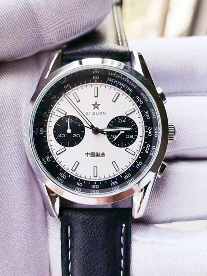 New Tough Guy Style Chronograph Personality 5-Pin Display Retro Sports Men Watch