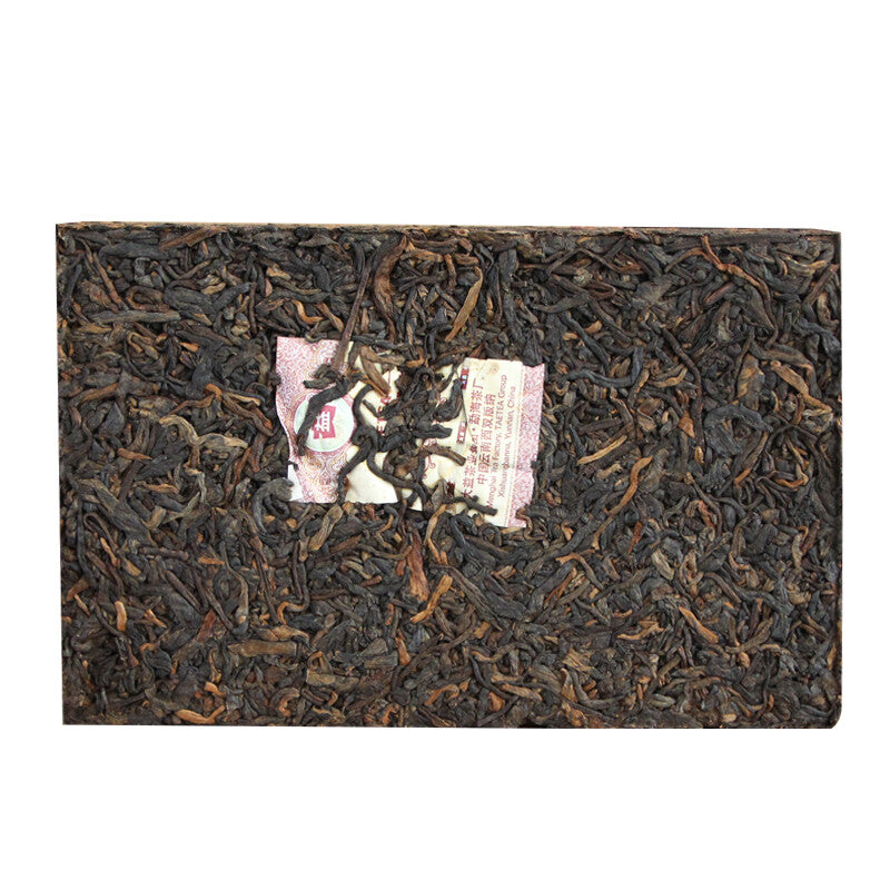 250g Pu-erh Brick Tea Ripe Ecology Puer Tea Yunnan Menghai 7562 TAETEA Dayi Tea