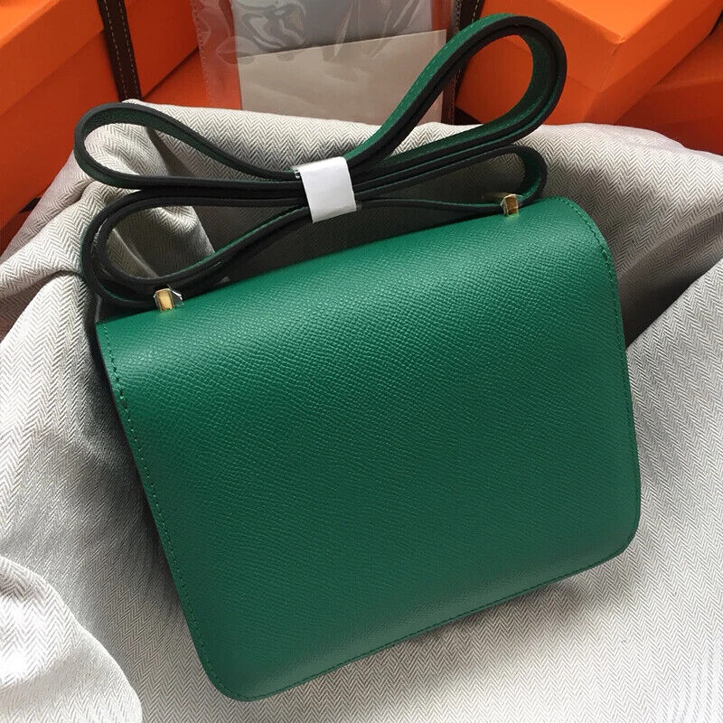 Genuine Leather Bag Women's Top Shoulder Bag Crossbody Square Bag
