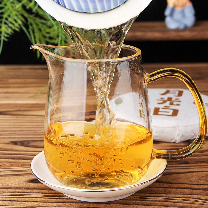 Yunnan White Tea Buds Raw Ancient Tree Yunnan Yue Guan Bai Puer MoonLight 100g
