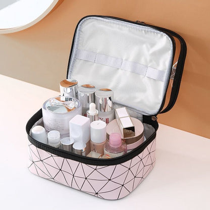 Multifunction Transparent Cosmetic Bag Make Up Case Travel Makeup Toiletry Bags