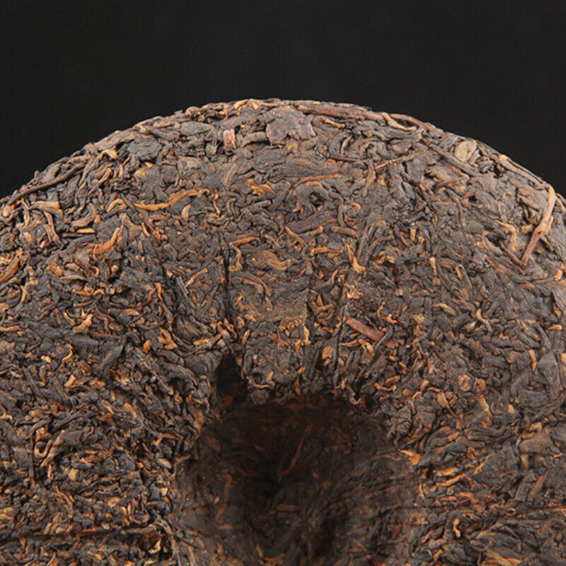 380g Premium Old Pu-Erh Cooked Tea Cake Yunnan Ancient Tree Puerh Black Tea