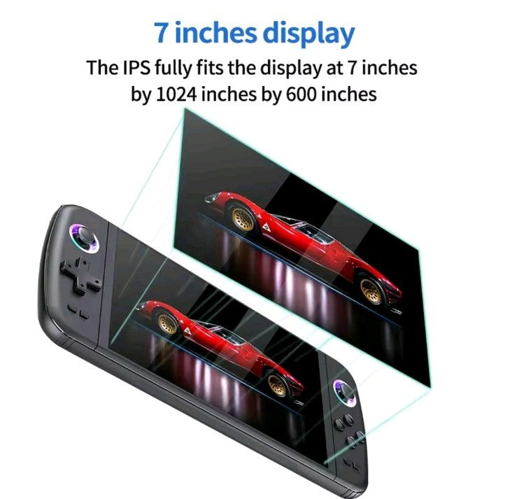 7.0 Inch Big Screen M27 Portable Pocket Retro Handheld Video Game Console 64GB