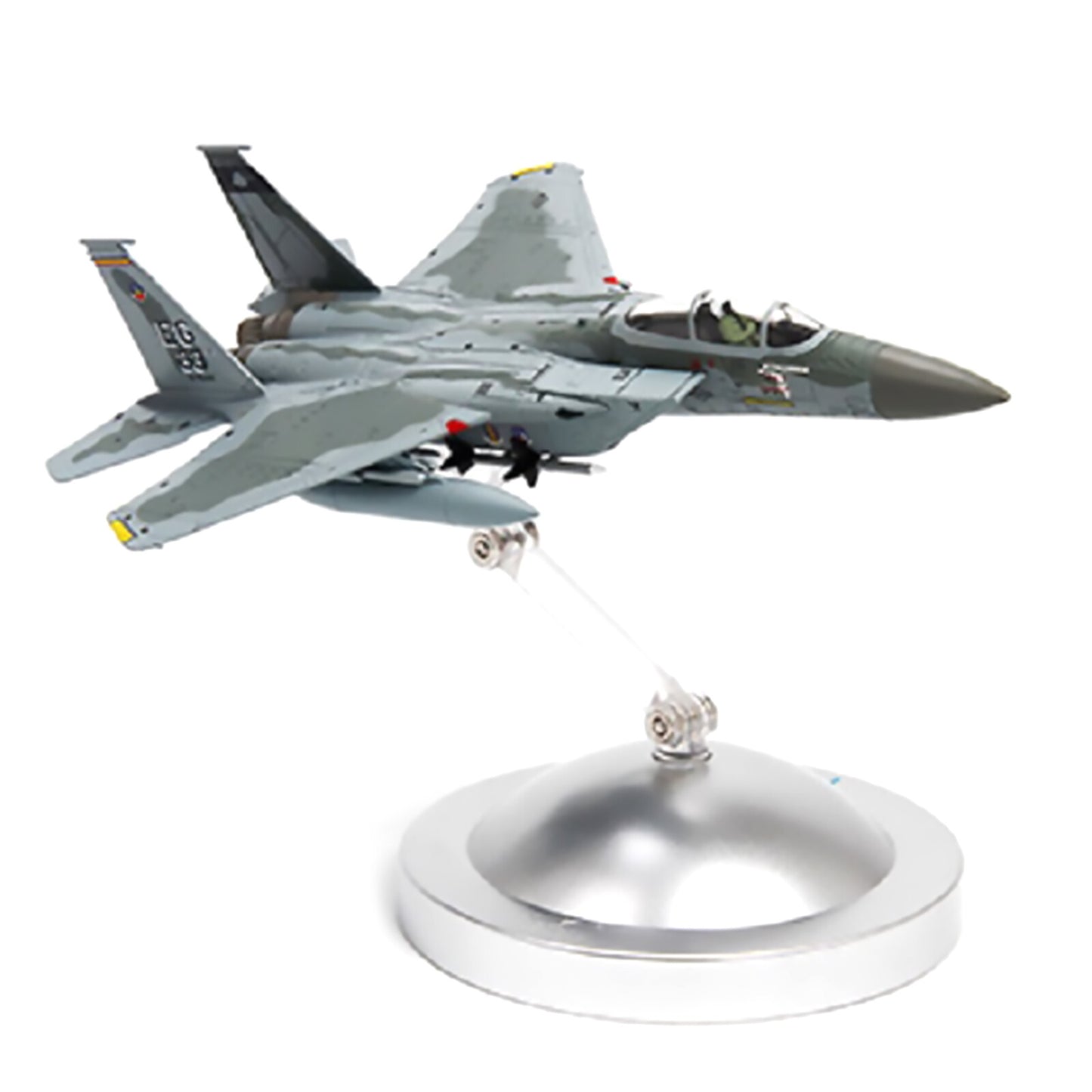 High Simulation 1/100 F15 Eagle Fighter Attack Alloy Aircraft Model Plane