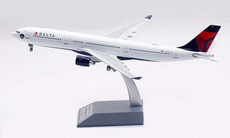 1:200 32CM InFlight DELTA AIRBUS A330-300 Passenger Plane Diecast Aircraft Model