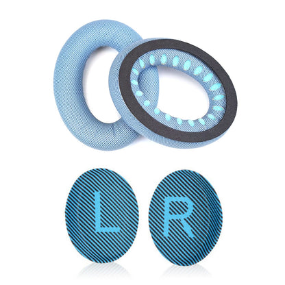 Blue Soft Ear Pads Cushion Cover For BOSE Quiet Comfort QC35 QC35II Headphones