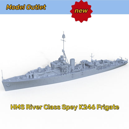 SSMODEL 1/700 Military Model Kit HMS River Class Spey K246 Frigate Waterline